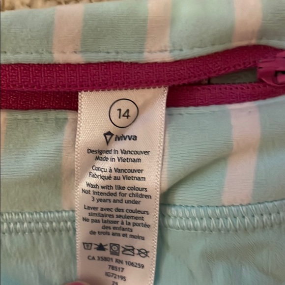 Light Blue Ivivva Size 14 Shorts - Picture 3 of 3